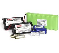 Visonic PowerMax Complete Alarm Battery Pack inc 0-9912-G, 0-9912-K & Sensors (Complete with 1 siren battery)