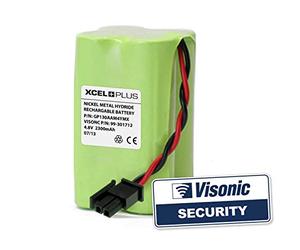 Visonic Powermax Express & PowerMaster 10 Alarm Battery 99-301712 GP130AAM4YMX (2200mAh)