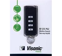 Visonic RWM-CSB-XFX PowerG KF-235 PG2 UK Power Master 4 Button Two-Way Keyfob