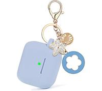 VISOOM Case for Airpods Pro 2nd Generation - Airpods Pro 2 Cases Cover Women 2022 Silicone iPod Pro 2 Earbuds Wireless Charging Case Girl Bling Keychain for Apple Airpod Gen Pro 2 Blue