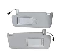 Visor Extender Sun Blocker For VW For Golf For Mk7 For Mk8 For T-Cross For Passat For B8 For CC For E-Golf For T-Roc 1/2pcs Car Inner With Mirror Kit(1Pair Grey)