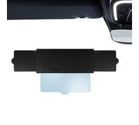 Visor Extension Plate - 31 cm Adjustable PU PC Anti-Glare Screen Attachable Driving Screen Flexible Cover Protection Light Blocking Plate Clear Road View for Driving with D