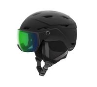 Visor helmet Smith Survey Eu (Matte Black Chromapop Everyday Green Mirror)