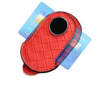 Visor Sunglasses Holder, Car Sunglasses Holder - Pu Leather Sun Visor Glasses Holder - Portable Car Accessories for Eyewear Pens Card Tickets Cash