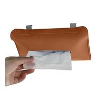 Visor Tissue Container - Sun Visor Napkin Container - Portable Car Holder Napkin Box Paper Storage Box, Car Backseat Tissue Organization for Car Home Bathroom