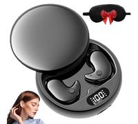 Visounds Drifts - Invisible Earbuds,Visounds Drifts Earbuds,Light-Weight Sleep Wireless Earphone,for Sleeping,Working, Hiking,with Led Power Display,No Lag,Comfortable In-Ear Fit (Black)