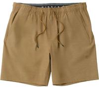 Vissla - Casual short - No See Ums Hybrid Eco 18" Elastic Walkshort Dark Khaki for Men - Size L - Brown Brown L