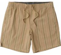 Vissla - Corduroy shorts - Rails Cord Eco 18" Elastic Walkshort Light Khaki for Men - Size M - Brown Brown M