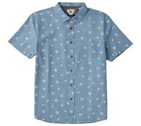 Vissla - Organic cotton shirt - Ecology Marks Eco SS Shirt Faded Denim for Men - Size M - Blue Blue M