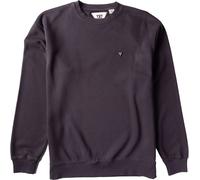 Vissla - Organic Cotton Sweatshirt - Solid Sets Eco Crew Black for Men - Size M Black M