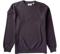 Vissla - Organic Cotton Sweatshirt - Solid Sets Eco Crew Black for Men - Size S Black S