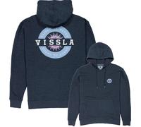 Vissla - Polycotton hoodie - Drifting Away Eco Fleece Pull Over Hoodie Black Heather for Men in Recycled Polyester - Size M Black M