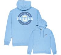 Vissla - Polycotton hoodie - Drifting Away Eco Fleece Pull Over Hoodie Faded Denim for Men - Size M - Blue Blue M