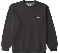 Vissla - Polycotton sweatshirt - Solid Sets Eco Crew Phantom for Men in Recycled Polyester - Size L - Black Black L