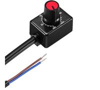 VISSQH 1 pcs DC 0/1-10V Mini Controller Rotary Switch PWM Dimming with knob cap led dimmer for 0/1-10V Dimmable LED Driver to Control Interior Lighting Growth Lamp