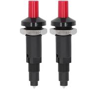 VISSQH 2 Pcs Piezo Igniter,Button Igniter,1 Out 1 Piezo Spark Igniter Electrode Spark Igniter Gas Grill Igniters for gas fireplace & oven