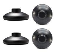 VISSQH 4pcs Foot Push Switch,in-line Lamp Foot Switch,250V round Foot switch for Floor Lamp and Standing Lamp Table Lights (Black) for 2 or 3 Core for Floor Lamp
