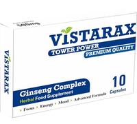 VISTARAX - Stronger and Longer for Confident Performer - Ultra Strong Performance Enhancing Pills, Stamina Endurance Booster Supplement Pills for Men - 10 Ginseng Capsules