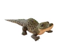 Vistnale Alligator Plush 39 Inch Lifelike Crocodile Plush with Short Limbs, Long Tail & Big Eyes Cotton Stuffed Cuddly Alligator Stuffed Animal for Sleep, Home Decor, Green | Animals Teddy Bears