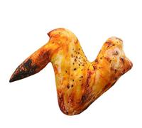 Vistnale Stuffed Chicken, Fried Chicken Plush Simulation Food Pillow Wing Plush Toy Soft Throw Pillow for Home Car Decorations 24 Inch