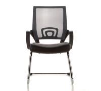 VISTO NET V - Cantilever chair Black / Grey
