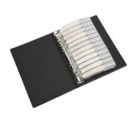 Vistreck 0603 Series Acitor Assortment Kit - 90 Values Electronic Components Sample Book - Compact & Portable Design
