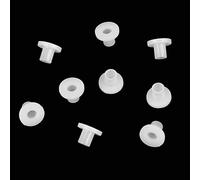 Vistreck 100pcs Insulated Plastic Transistor Washers for Thermal Insulation & Short Circuit Prevention (TW-9(100pcs))