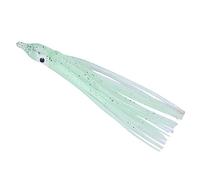 Vistreck 10pcs Soft Squid Lures for Bass Trout Saltwater Freshwater (True