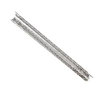 Vistreck 12-Piece Scroll Saw Blades Set with Spiral Teeth for Wood, Metal, and Plastic Cutting - #1 to #8 Options Available (5# saw blade)