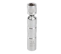 Vistreck 12 Point Magnetic Socket - 3/8in Chrome Vanadium Steel Tool (14mm（9/16"）)