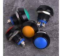 Vistreck 12mm Metal Push Button Switch IP65 Reset Momentary