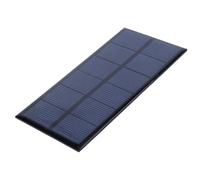 Vistreck 1W 3V Portable Crystalline Silicon Solar Cell Panel for Outdoor DIY Power Supply
