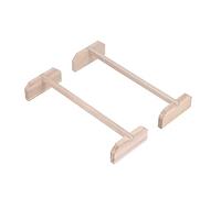 Vistreck 2 Set Chicken Wooden Perches - Large Bird Stand for Rooster, Parrots, Hens Training & Roosting Bar Pet Supplies