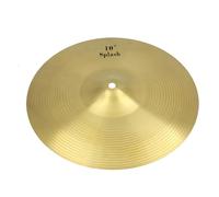 Vistreck 20inch Brass Alloy Crash Ride Hi-Hat Cymbal for Drum Set, with Shining Metal Luster, for Crazy and Shocking Melody (10")