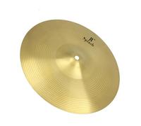 Vistreck 20inch Brass Alloy Crash Ride Hi-Hat Cymbal for Drum Set, with Shining Metal Luster, for Crazy and Shocking Melody (8")