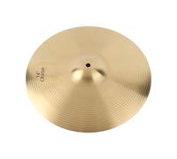 Vistreck 20inch Brass Alloy Crash Ride Hi-Hat Cymbal for Drum Set, with Shining Metal Luster, for Crazy and Shocking Melody (14")