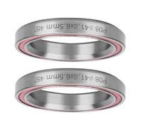 Vistreck 2PCS 41.8MM Heavy-Duty Mountain Bike Double Sealed Bearing Headset Accessory