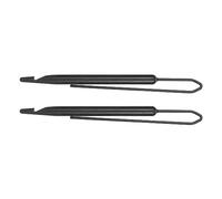 Vistreck 2Pcs Double Ended Dreadlock Crochet Hooks for Easy Hairstyle DIY, Comfortable Grip Interlocking Tool