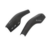 Vistreck 2PCS Real Carbon Fiber Steering Wheel Gear Shift Cover for Y - Scratch Proof Replacement Trim (Forging Matte)