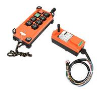 Vistreck 380V Industrial Radio Wireless Remote Control F21-E1B - Transmitter & Receiver with 8 Keys and IP65 Protection