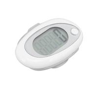 Vistreck 3D Pedometer Step Counter with Clip Lanyard - Accurate, Silent, Compact Tracker for Walking, Running, and Exercise