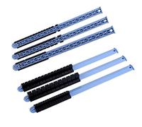 Vistreck 3Pc Wall Mount Socket Tray Holder Rail Organizer