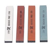 Vistreck 4PCS Knife Sharpening Stone Set - 120, 320, 600, 1500 Grit Whetstone for Kitchen, Scissors, and More