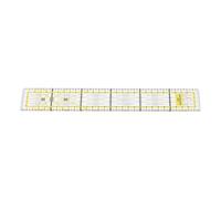 Vistreck Accurate 5x30cm Acrylic Quilting Ruler for Fabric Cutting, Sewing, and DIY Crafts
