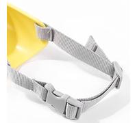 Vistreck Anti Bite Duck Mouth Shape Dog Muzzles Soft Silicone Cover for Training and Behavior Control (yellow #99)