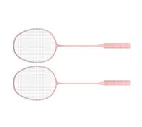Vistreck Badminton Rackets Set with Outstanding Performance for Beginners | Lightweight frame, ideal for outdoor play, includes 2 rackets, 3 shuttlecocks, badminton rackets set.
