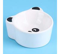 Vistreck Cartoon Animal Shape Ceramic Pet Feeding Bowl for Small Animals - Panda & Designs (#1)