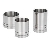 Vistreck Cocktail Jigger Set - 25ml, 35ml, 50ml Bar Measuring Cups for Bartenders & Home Mixology