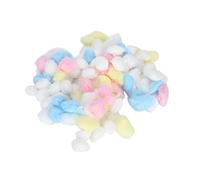 Vistreck Colorful Hamster Cotton Balls Filler - Natural Cozy Bedding for Small Animals