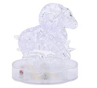 Vistreck DIY Constellations Crystal Puzzle with LED Light - 3D Aries Jigsaw Decoration (Aries)